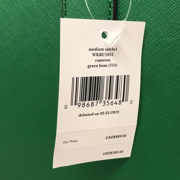 KATE♠️SPADE CAMERON MEDIUM SATCHEL + WALLET SET - Picture 7 of 8